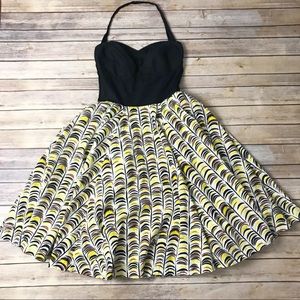 Anthropologie Girls from Savoy Halter dress Sz 8
